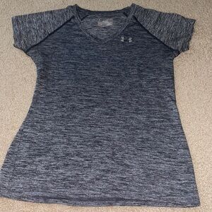 Womens Under Armour Heat Gear Semi-Fitted Workout Shirt